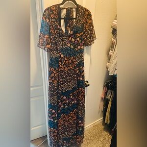 BCBGeneration Floral Multicolor Dress